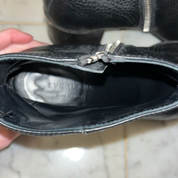 Everlane Leather Block Heel Booties - Picture 8 of 8